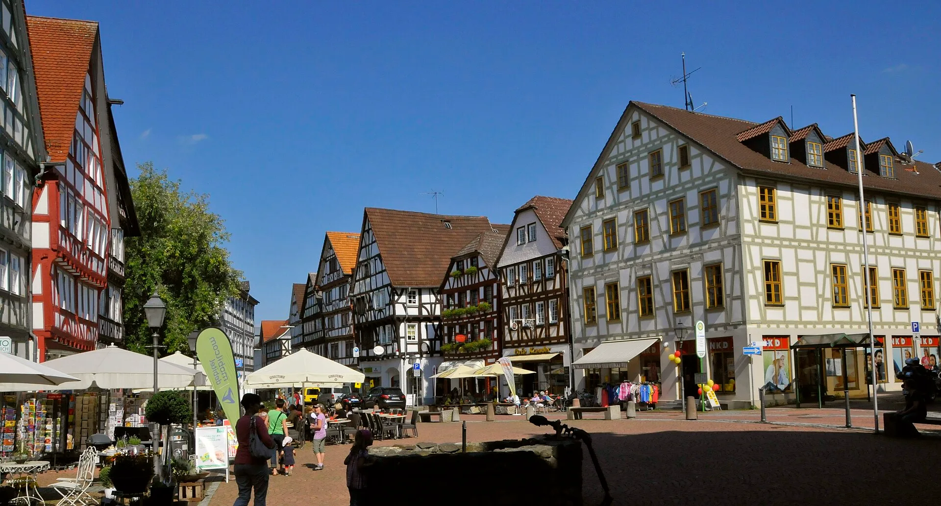 Grünberg - Grünberg (Hessen), Marktplatz