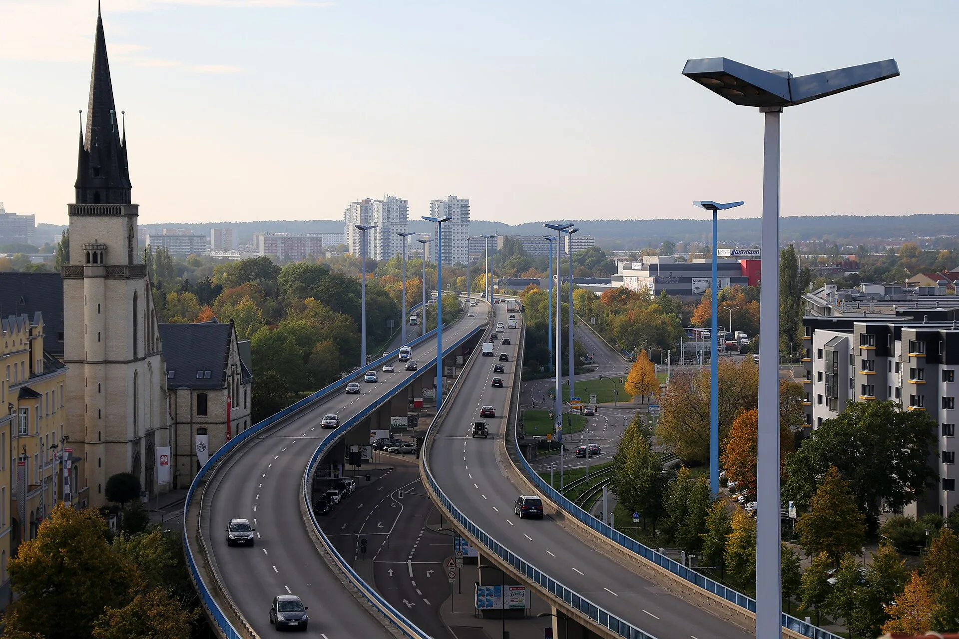 Halle - Stadtansicht