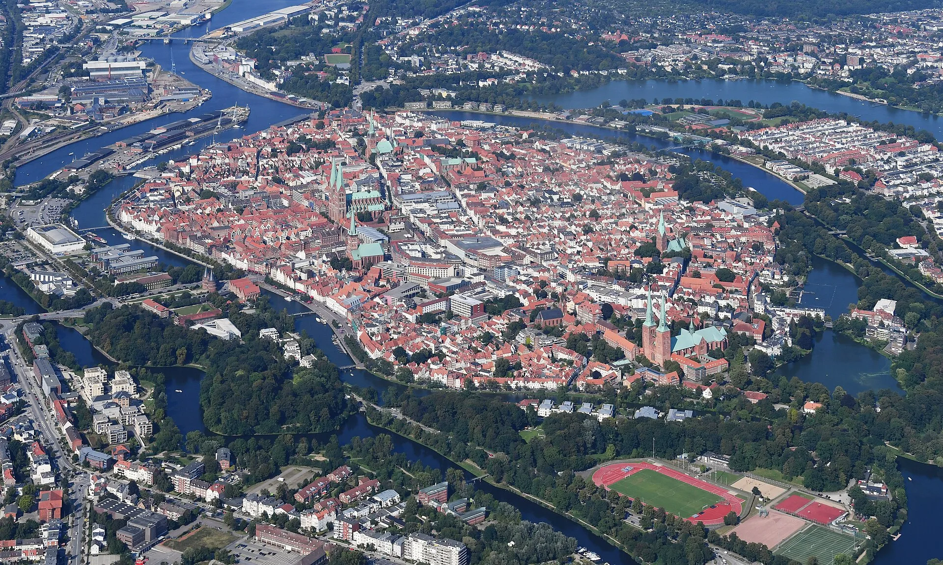 Lübeck - Stadtansicht