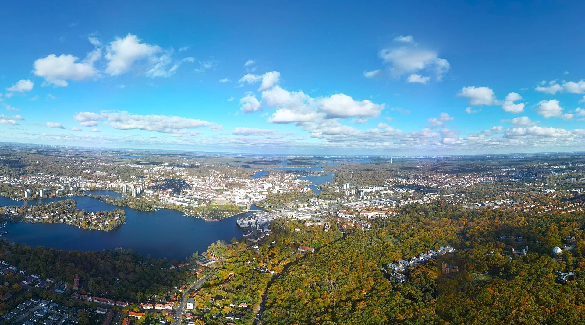 Potsdam - Potsdam aus Vogelperspektive